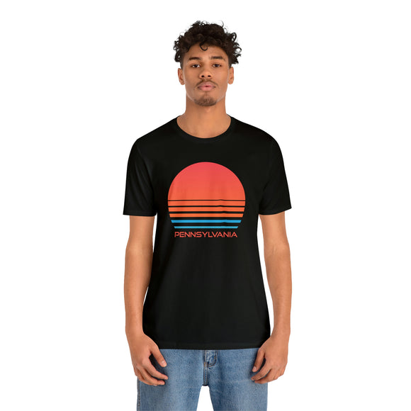 Pennsylvania T-Shirt - Retro 80s Unisex Pennsylvania Shirt
