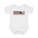 Breckenridge Baby Bodysuit - Retro Mountain Breckenridge, Colorado Baby Bodysuit-4