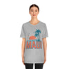 Maui, Hawaii T-Shirt - Retro Palm Tree & Beach Unisex Maui Shirt