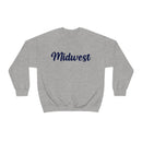 Midwest Sweatshirt - Script Crewneck Unisex Midwest Sweatshirt-2
