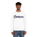 Denver, Colorado Sweatshirt - Script Unisex-3