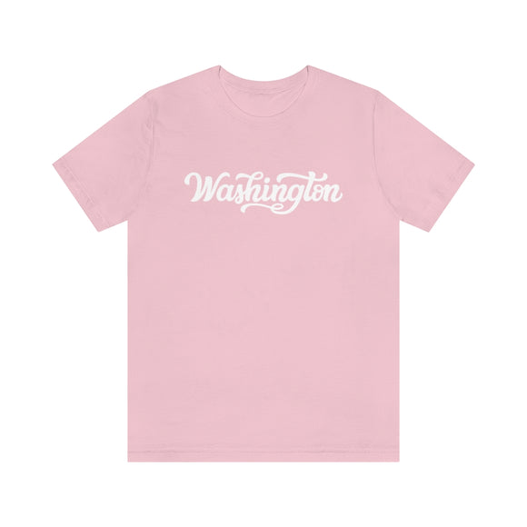 Washington T-Shirt - Hand Lettered Unisex Washington Shirt