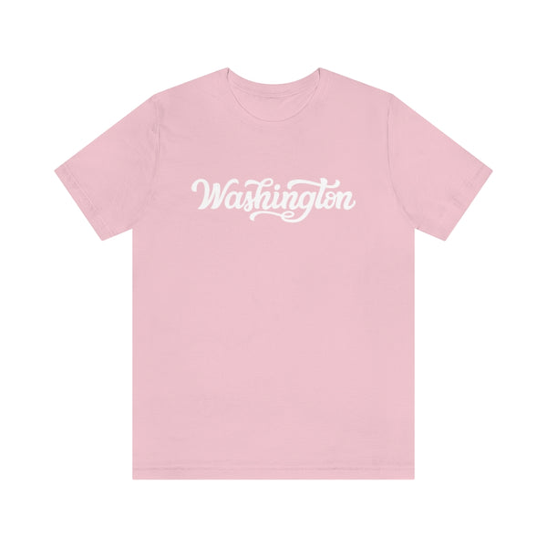 Washington T-Shirt - Hand Lettered Unisex Washington Shirt