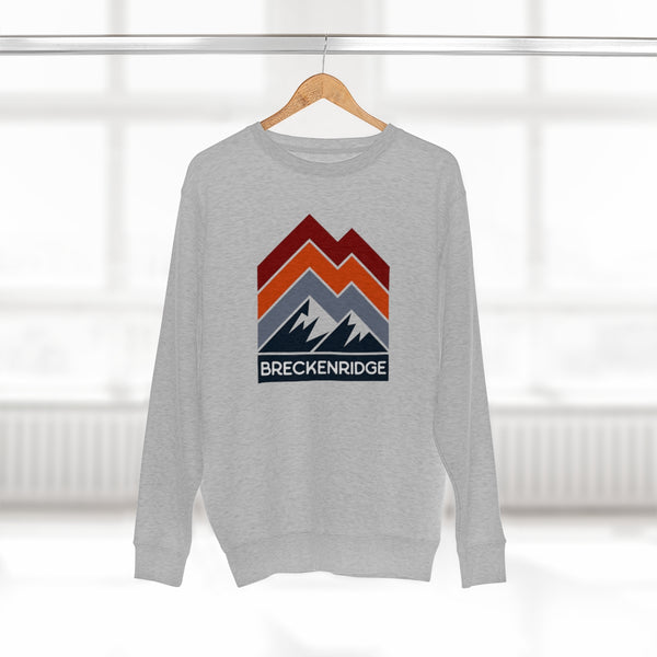 Premium Breckenridge Sweatshirt - Retro Unisex Premium Crewneck Breckenridge, Colorado Sweatshirt