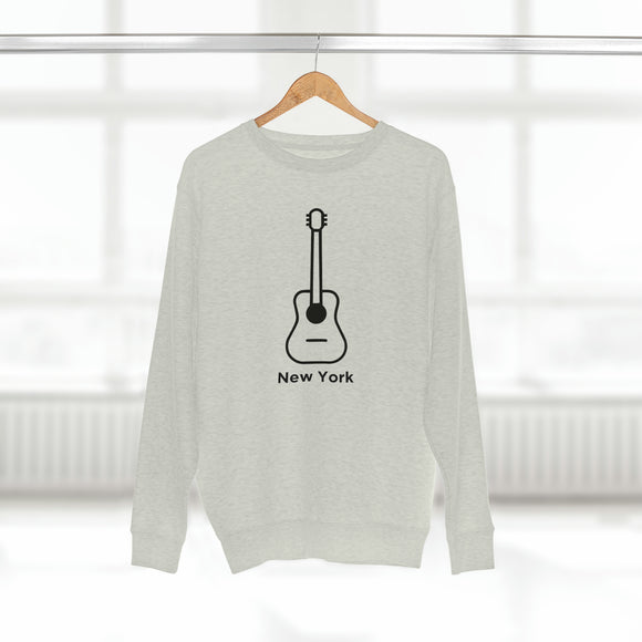 Premium New York Crewneck Sweatshirt - Retro Unisex Sweatshirt