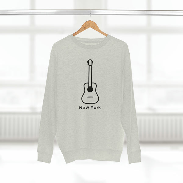 Premium New York Crewneck Sweatshirt - Retro Unisex Sweatshirt