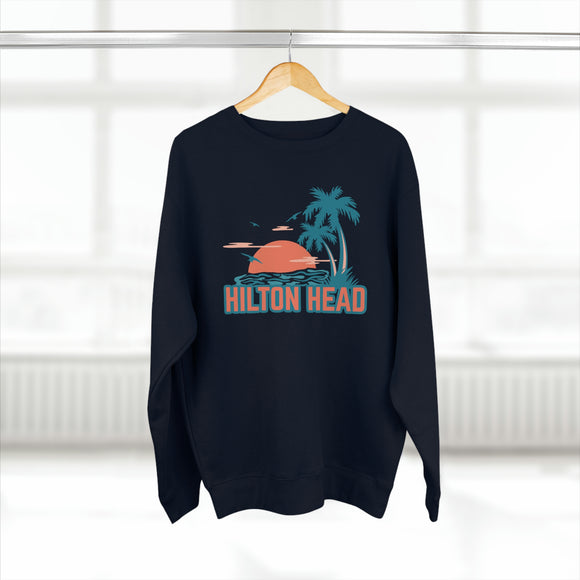 Premium Hilton Head, South Carolina Sweatshirt - Unisex Premium Crewneck Sweatshirt