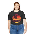 Beach Bum T-Shirt - Retro Palm Tree Unisex Beach Bum Shirt-67