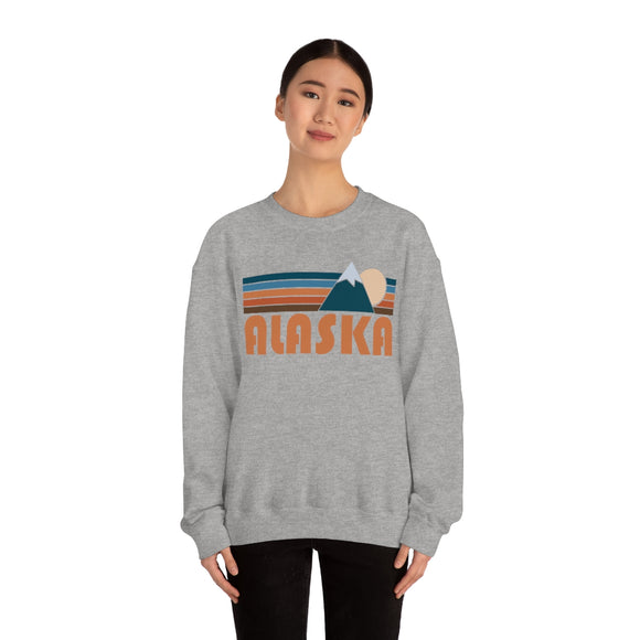 Alaska Sweatshirt - Retro Mountain Unisex