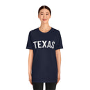 Texas T-Shirt - Paint Text Unisex Texas Shirt-22