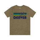 Denver T-Shirt - Retro Mountain Bike Adult Unisex Denver, Colorado T Shirt-28