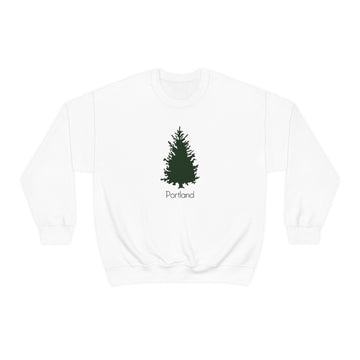 Portland, Oregon Sweatshirt - Tree Unisex