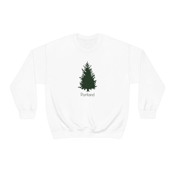 Portland, Oregon Sweatshirt - Tree Unisex