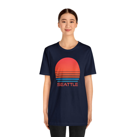 Seattle, Washington T-Shirt - Retro 80s Unisex Seattle Shirt
