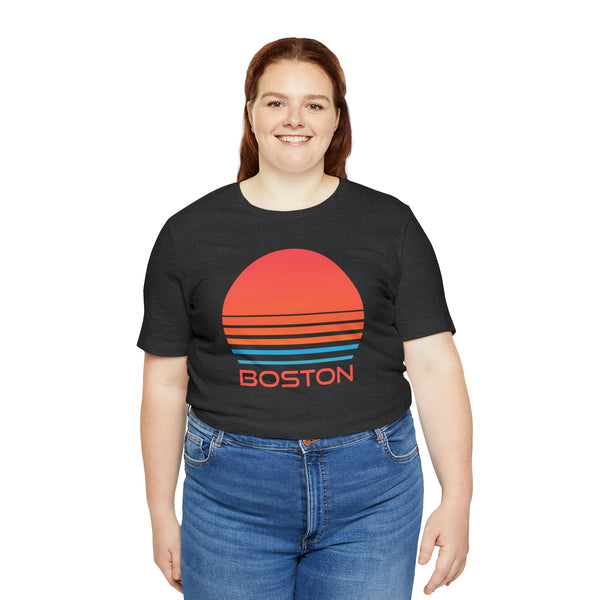 Boston, Massachusetts T-Shirt - Retro 80s Unisex Boston Shirt