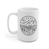 Idaho Mug - State Design White Ceramic Idaho Mug (11oz & 15oz)