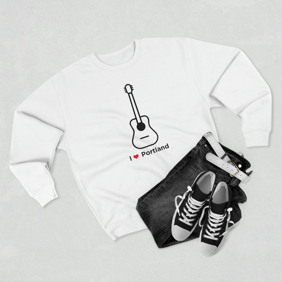 Premium Portland, Oregon Crewneck Sweatshirt - Retro Unisex Sweatshirt