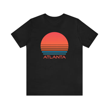 Buy black Atlanta, Georgia T-Shirt - Retro 80s Unisex Atlanta Shirt