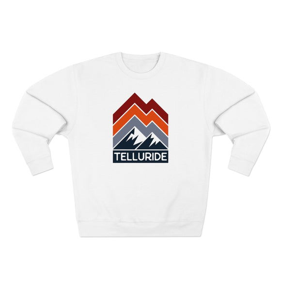 Premium Telluride Sweatshirt - Retro Unisex Premium Crewneck Telluride, Colorado Sweatshirt