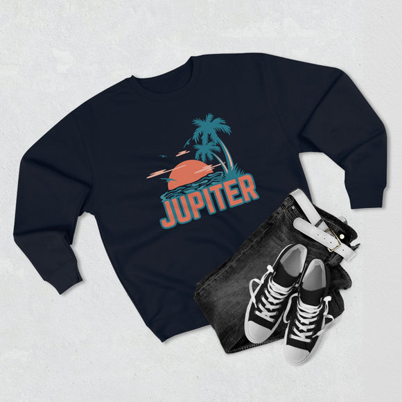 Premium Jupiter, Florida Sweatshirt - Unisex Premium Crewneck Sweatshirt