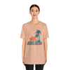 Jekyll Island, Georgia T-Shirt - Retro Palm Tree & Beach Unisex Jekyll Island Shirt