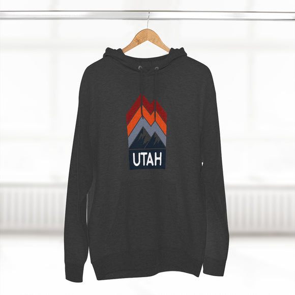 Premium Utah Hoodie - Retro Unisex Sweatshirt