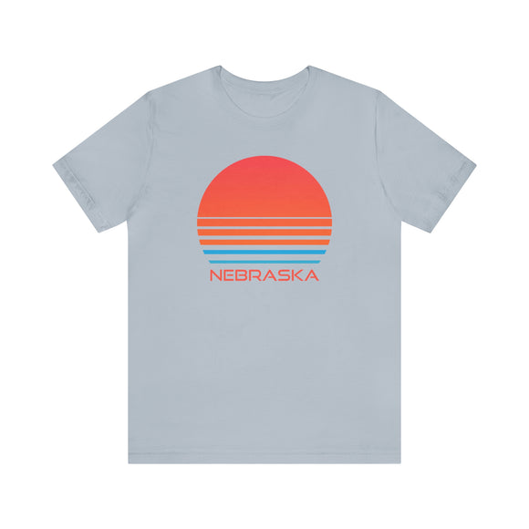 Nebraska T-Shirt - Retro 80s Unisex Nebraska Shirt