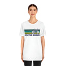 Copper Harbor T-Shirt - Retro Mountain Bike Adult Unisex Copper Harbor, Michigan T Shirt-11