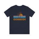 Oceanside, California T-Shirt - Retro Palm Tree Unisex Oceanside Shirt-46