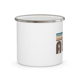 Alta, Utah Camp Mug - Retro Enamel Camping Alta Mug - 0