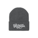 Florida Beanie - Adult Hand Lettered Embroidered Florida Knit Hat-1