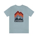 Wyoming T-Shirt - Retro Mountain Unisex Wyoming Shirt-1