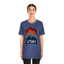 Utah T-Shirt - Retro Mountain Unisex Utah Shirt-47