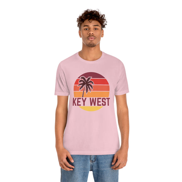 Key West, Florida T-Shirt - Retro Palm Tree Unisex Key West Shirt