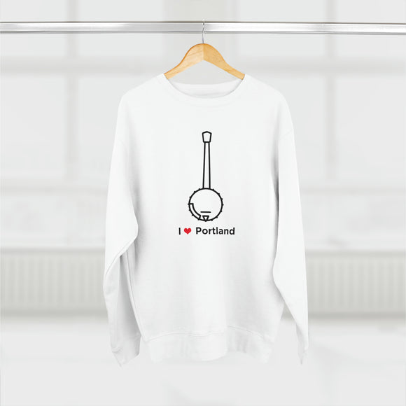 Premium Portland, Oregon Crewneck Sweatshirt - Retro Unisex Sweatshirt