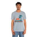 Southampton, New York T-Shirt - Retro Palm Tree & Beach Unisex Southampton Shirt-64