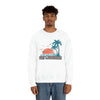 Fort Lauderdale, Florida Sweatshirt - Unisex Retro Palm Tree Crewneck Fort Lauderdale Sweatshirt