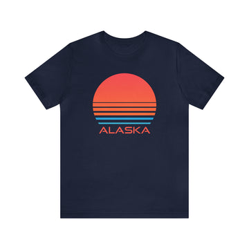 Buy navy Alaska T-Shirt - Retro 80s Unisex Alaska Shirt