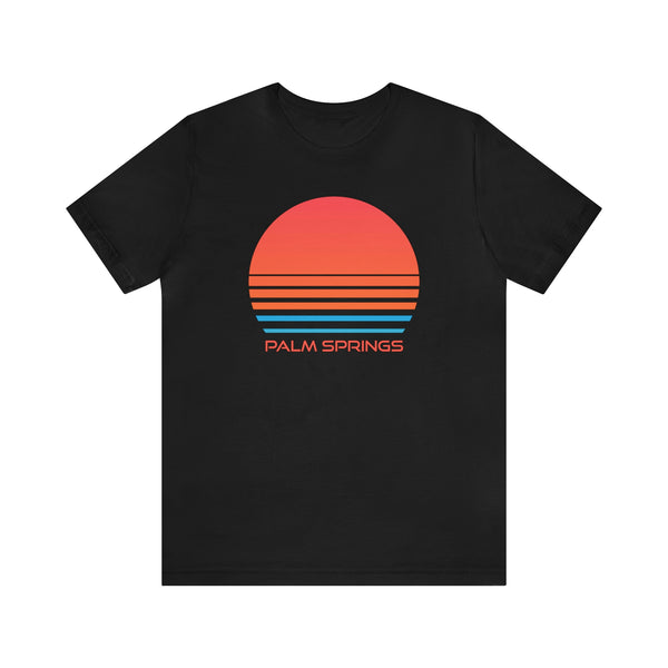Palm Springs, California T-Shirt - Retro 80s Unisex Palm Springs Shirt