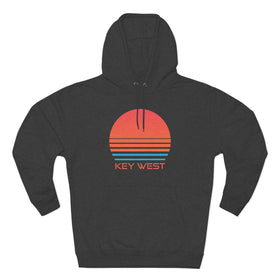 Premium Key West, Florida Hoodie - Retro 80s Unisex Sweatshirt