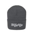 Delaware Beanie - Adult Hand Lettered Embroidered Delaware Knit Hat-6