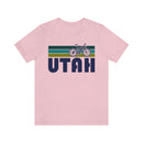 Utah T-Shirt - Retro Mountain Bike Adult Unisex Utah T Shirt-55