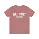 Detroit, Michigan Shirt - Paint Text Unisex Detroit T-Shirt-4