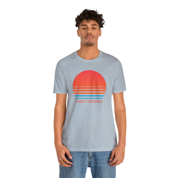 West Virginia T-Shirt - Retro 80s Unisex West Virginia Shirt