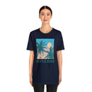 Myrtle Beach, South Carolina T-Shirt - Retro Palm Tree & Beach Unisex Myrtle Beach Shirt-87