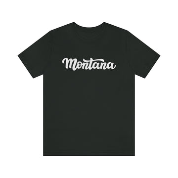 Buy vintage-black Montana T-Shirt - Hand Lettered Unisex Montana Shirt