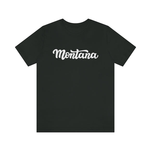 Montana T-Shirt - Hand Lettered Unisex Montana Shirt