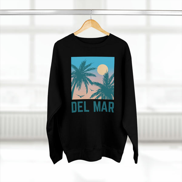 Premium Del Mar, California Sweatshirt - Unisex Premium Crewneck Sweatshirt