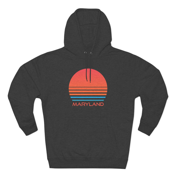 Premium Maryland Hoodie - Retro 80s Unisex Sweatshirt