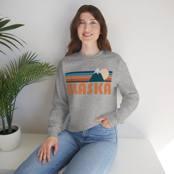 Alaska Sweatshirt - Retro Mountain Unisex
